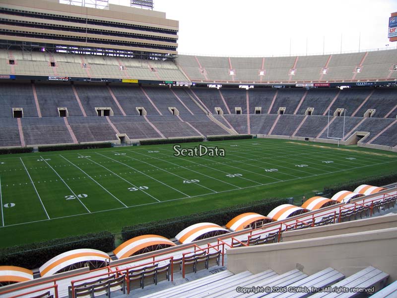 Neyland Stadium Section W - RateYourSeats.com