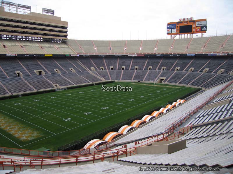 Neyland Stadium Section X3 - RateYourSeats.com