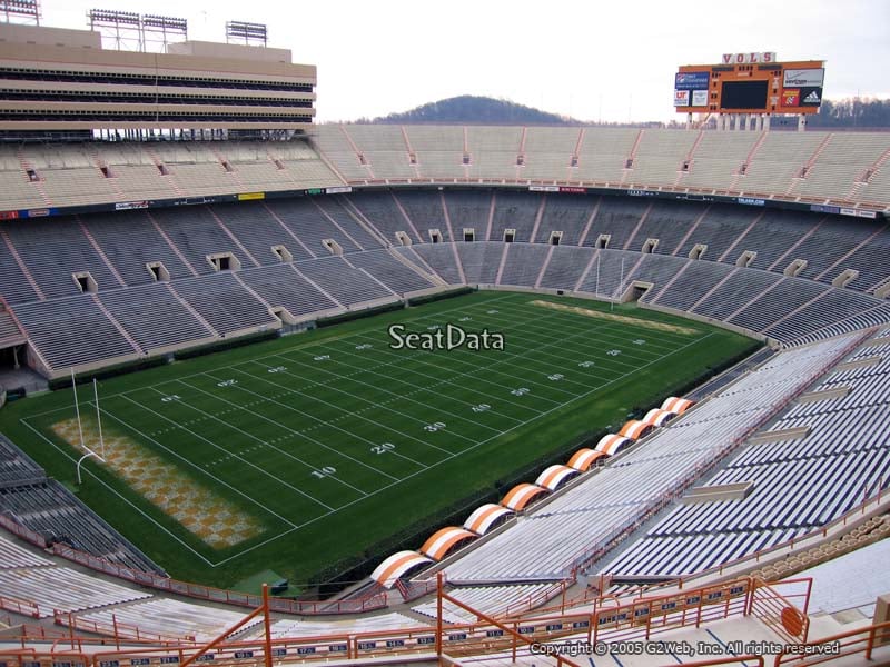 Neyland Stadium Section XX3 - RateYourSeats.com