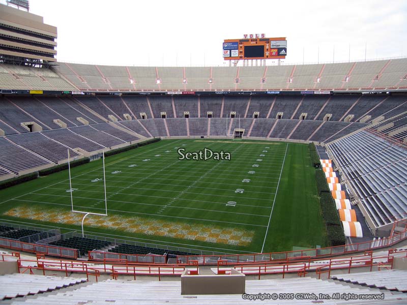 Neyland Stadium Section Y6 - RateYourSeats.com