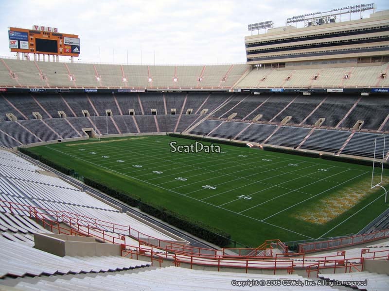 Neyland Stadium Section Z13 - RateYourSeats.com