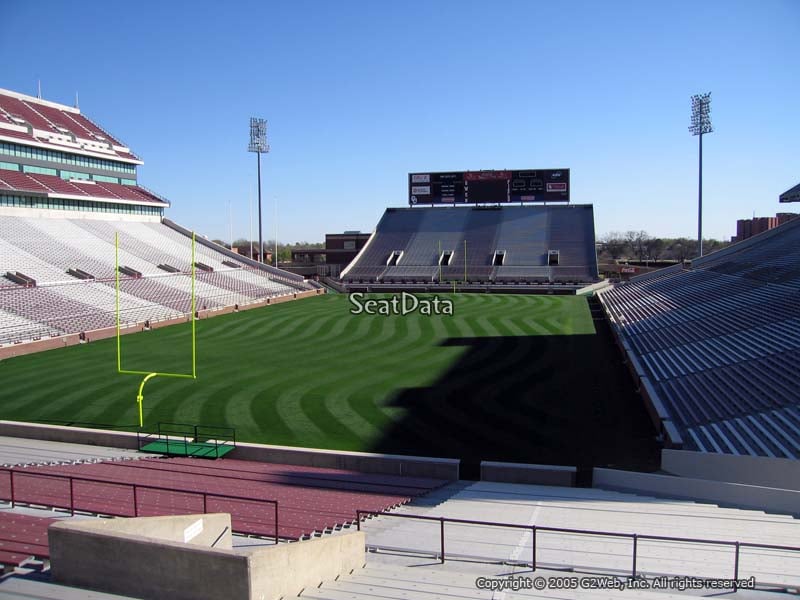 Oklahoma Memorial Stadium Section 16 - RateYourSeats.com