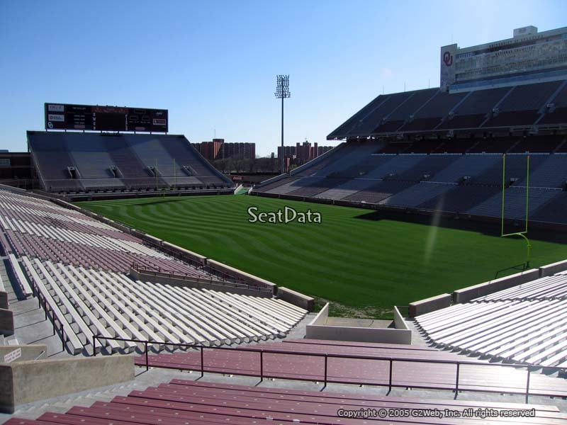 Oklahoma Memorial Stadium Section 23 - RateYourSeats.com