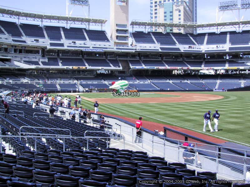 PETCO Park Section 121 - RateYourSeats.com