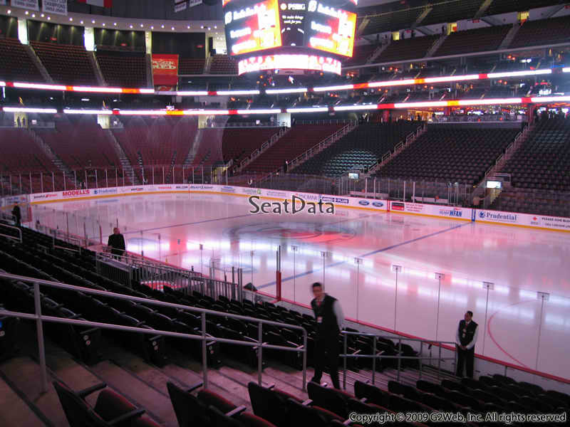 Glass Seats at Prudential Center 