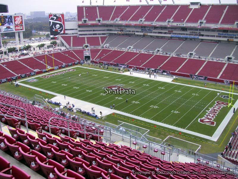 Raymond James Stadium Section 341 - Tampa Bay Buccaneers ...