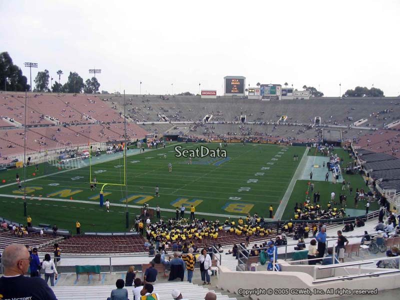 Rose Bowl Stadium Section 13 - UCLA Football - RateYourSeats.com