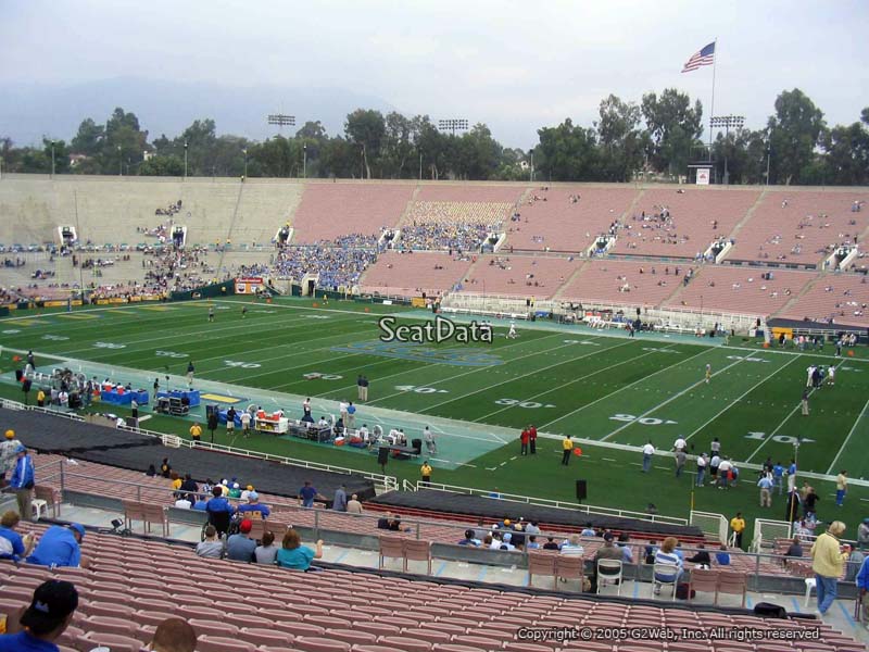 Rose Bowl Stadium Section 21 - UCLA Football - RateYourSeats.com