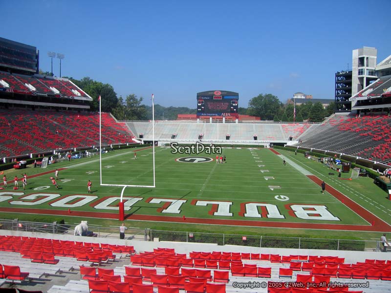 sanford stadium seating chart rows | Brokeasshome.com