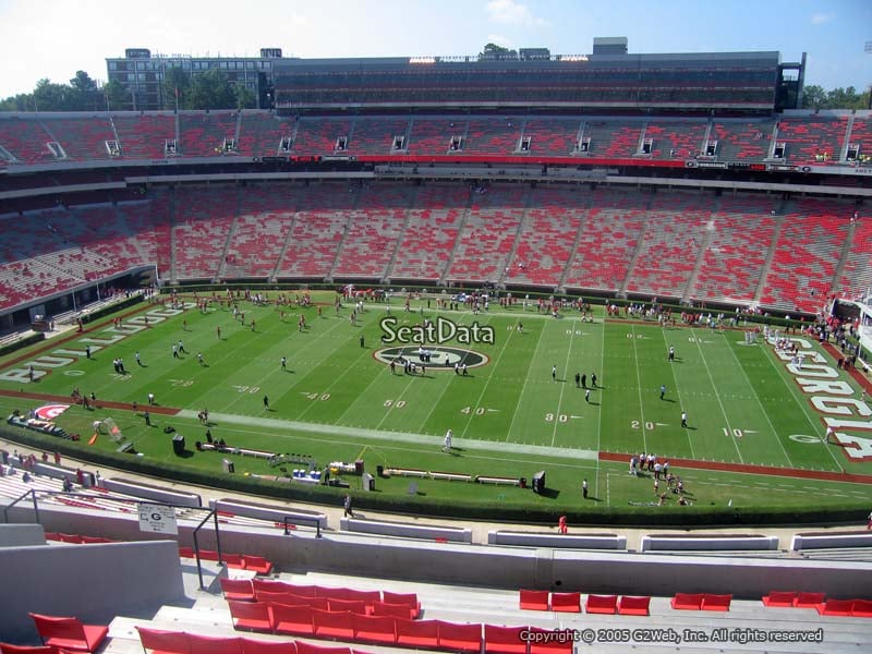 Sanford Stadium Section 305 - RateYourSeats.com