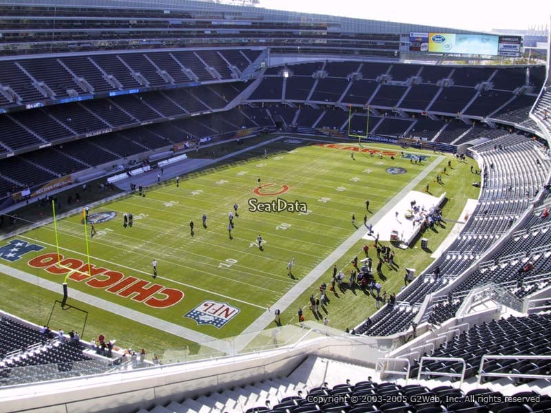 Soldier Field Section 446 - Chicago Bears - RateYourSeats.com