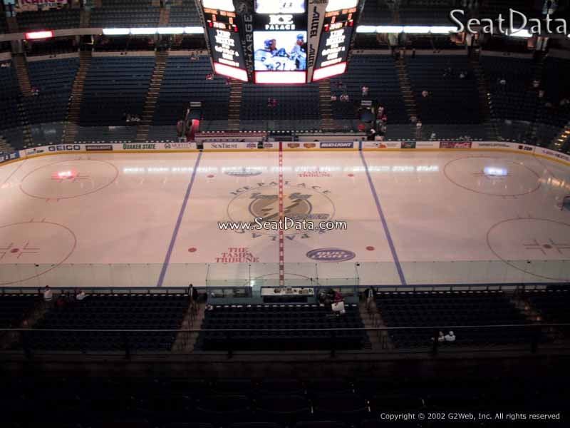 Amalie Arena Section 316 - Tampa Bay Lightning - RateYourSeats.com