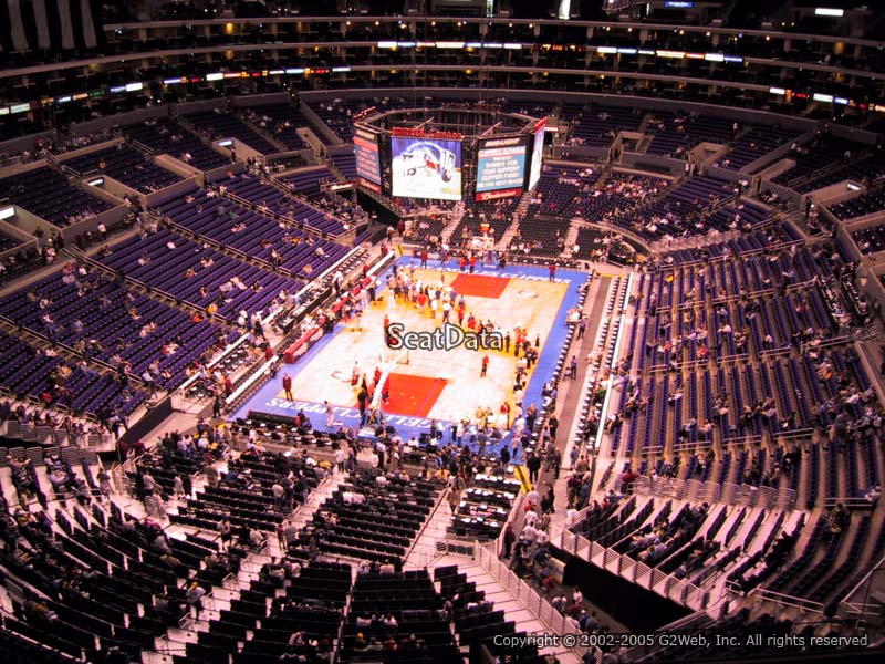 Staples Center Section 325 - Clippers/Lakers - RateYourSeats.com