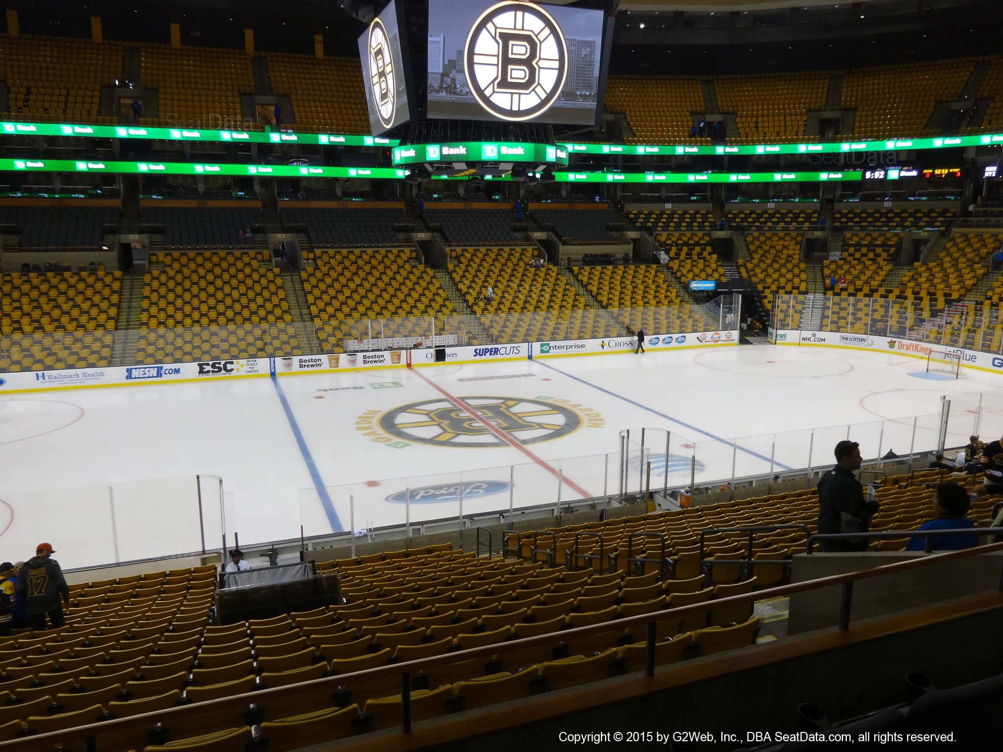 Boston Garden Seating Chart Hockey