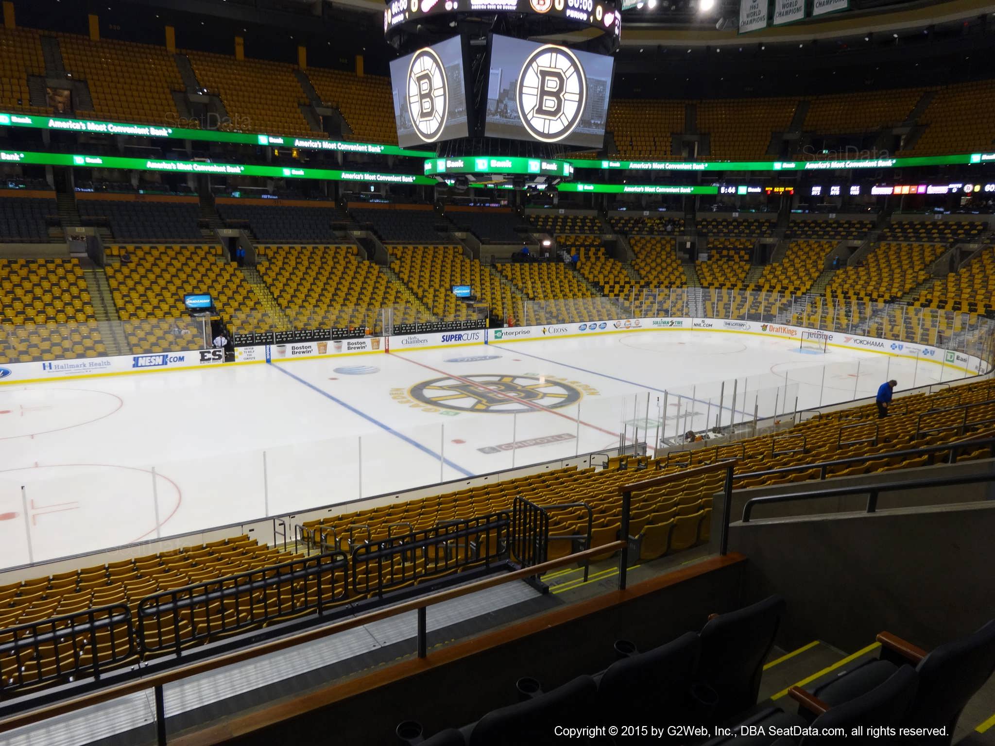 TD Garden Section 145 - Boston Bruins - RateYourSeats.com