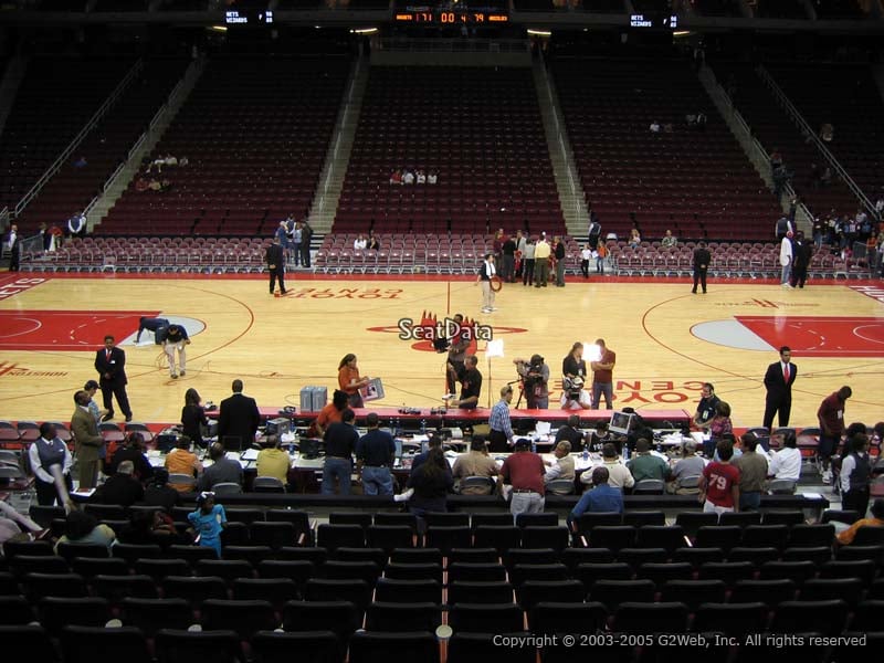 Seat View for Toyota Center Section 120