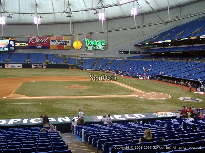 Section 215 at Tropicana Field 