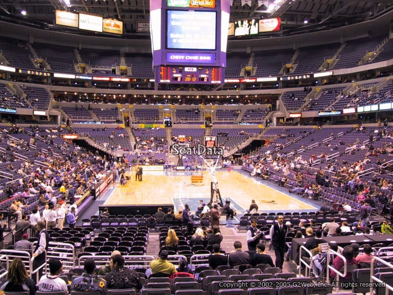 Verizon Center Basketball Seating Chart
