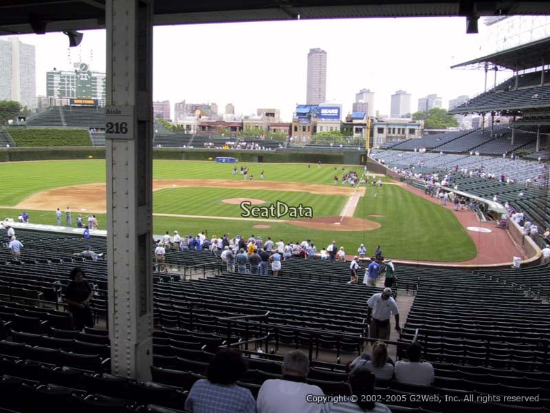 Wrigley Field Terrace Reserved 