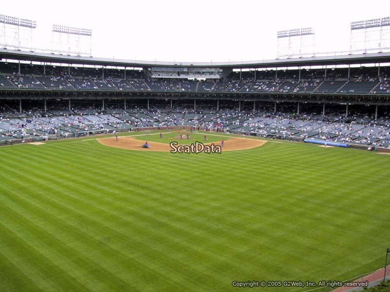 Seat View for Wrigley Field Section 536