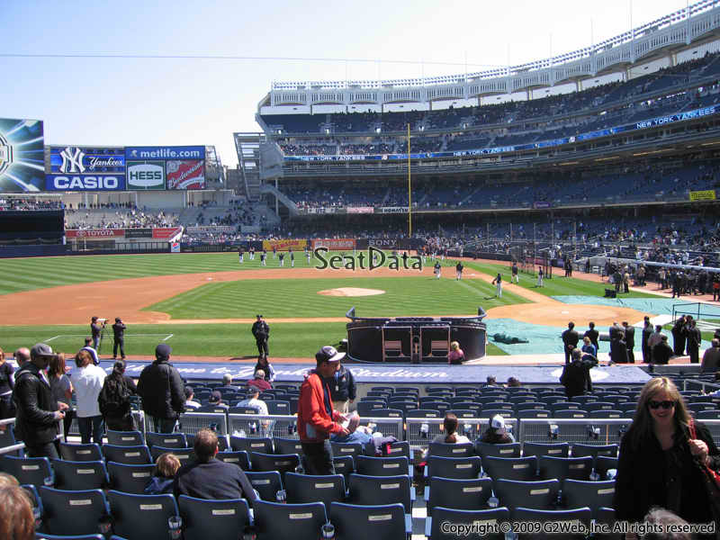 Section 123 at Yankee Stadium 