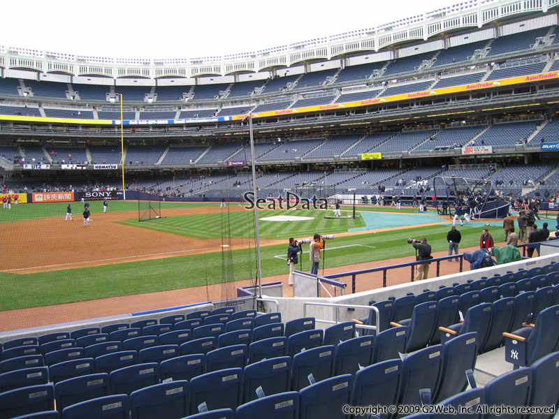 Yankee Stadium field level seats: Kevin, Subway Series game…