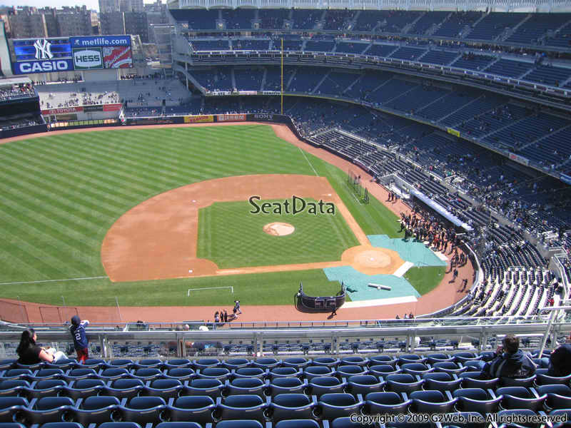 Section 424 at Yankee Stadium 