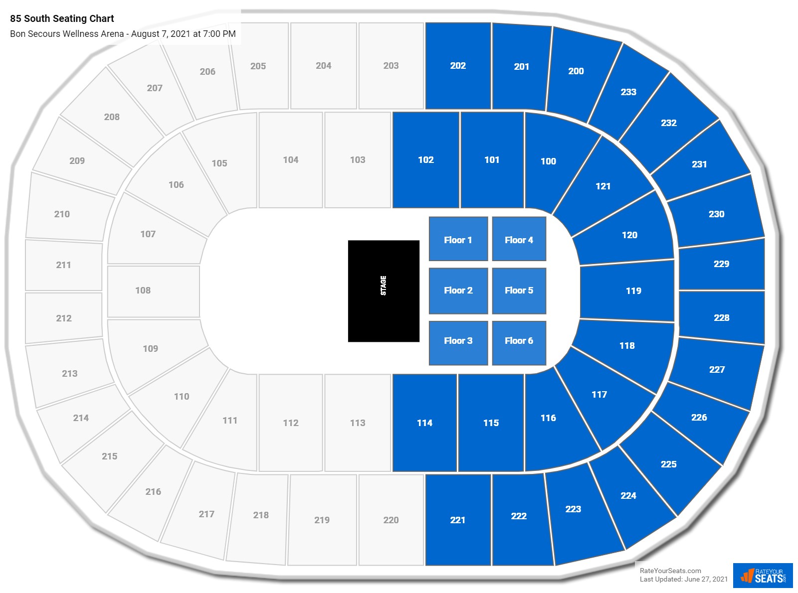 bon-secours-wellness-arena-seating-charts-for-concerts-rateyourseats