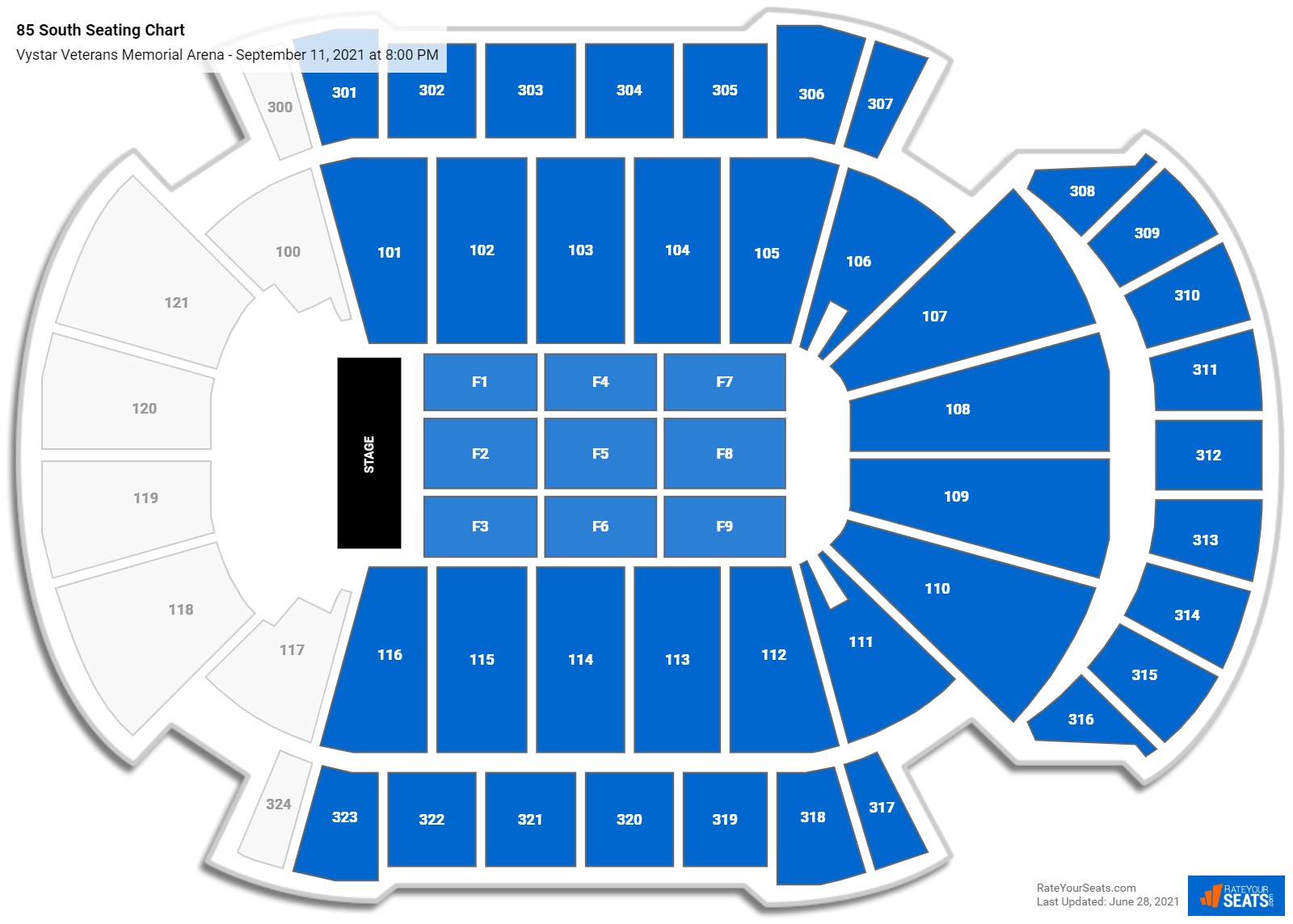 vystar-veterans-memorial-arena-seating-charts-for-concerts-rateyourseats