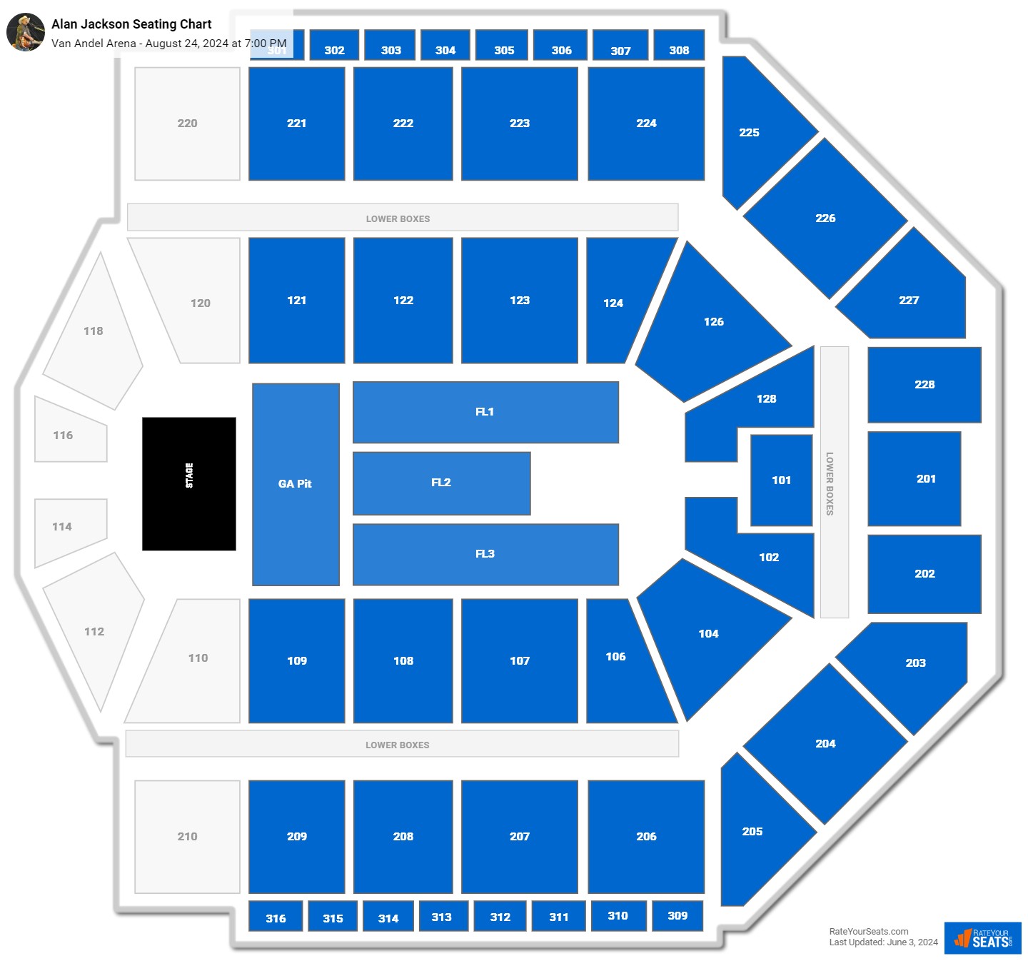 Van Andel Arena Seating Chart - RateYourSeats.com