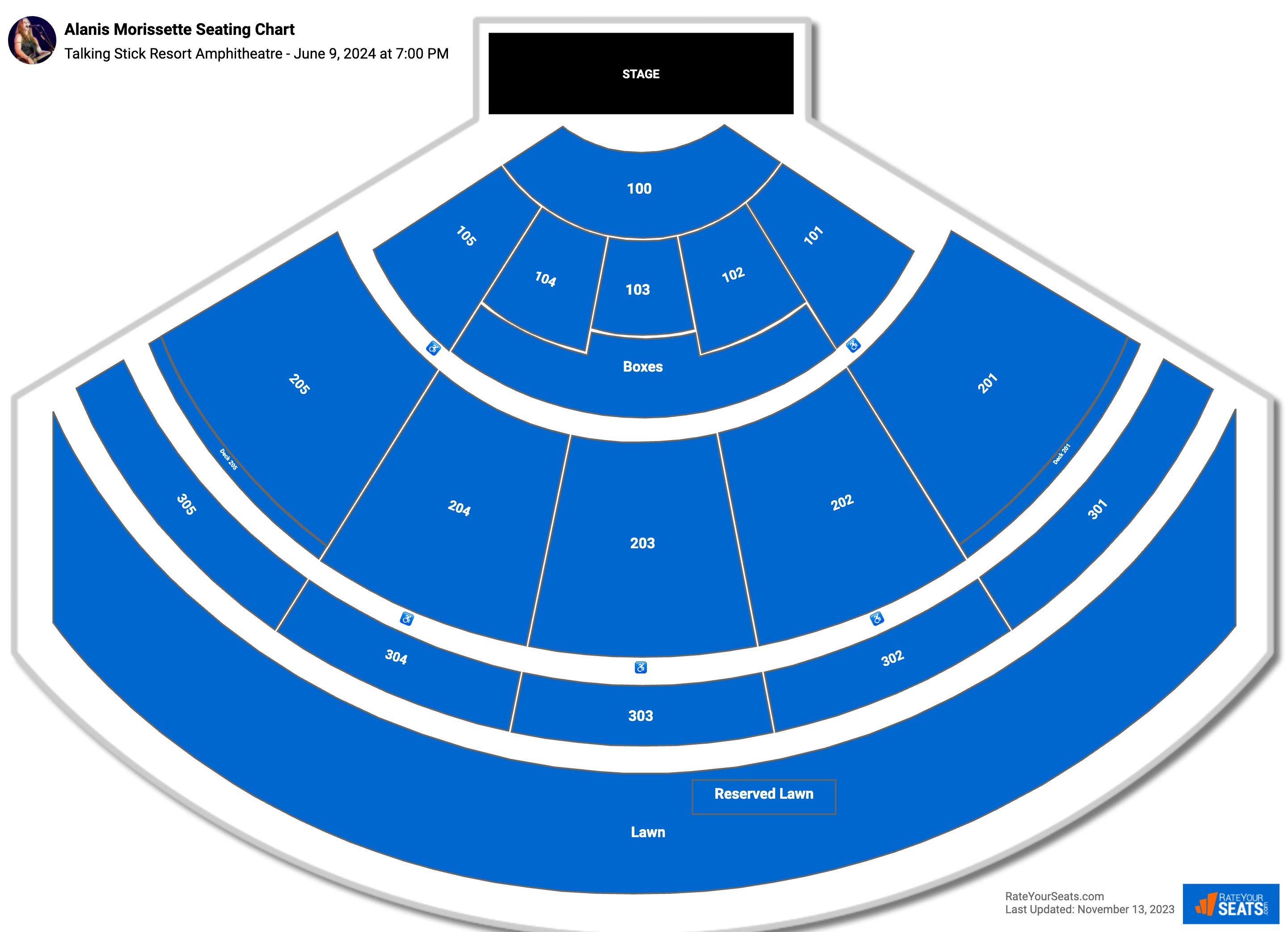 Talking Stick Resort Amphitheatre - 2024 show schedule & venue