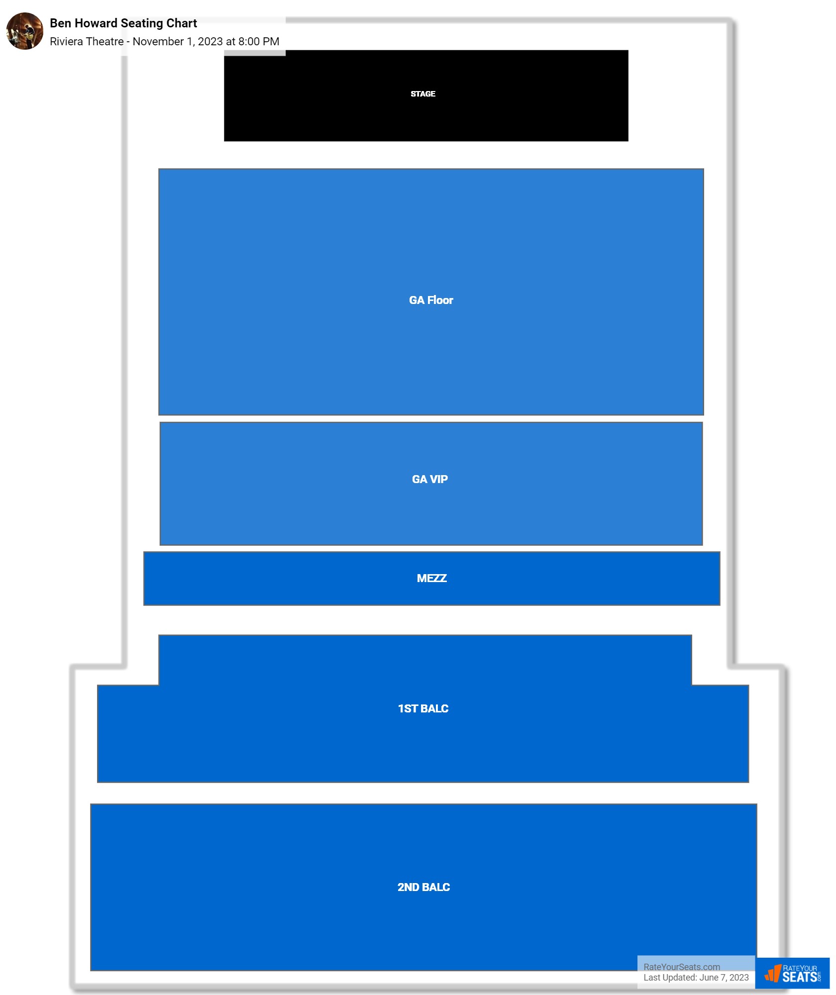 Riviera Theatre Seating Chart - RateYourSeats.com