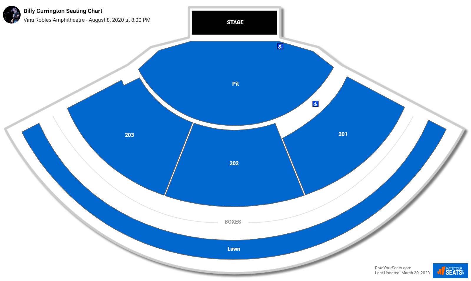 Vina Robles Amphitheatre Seating Chart