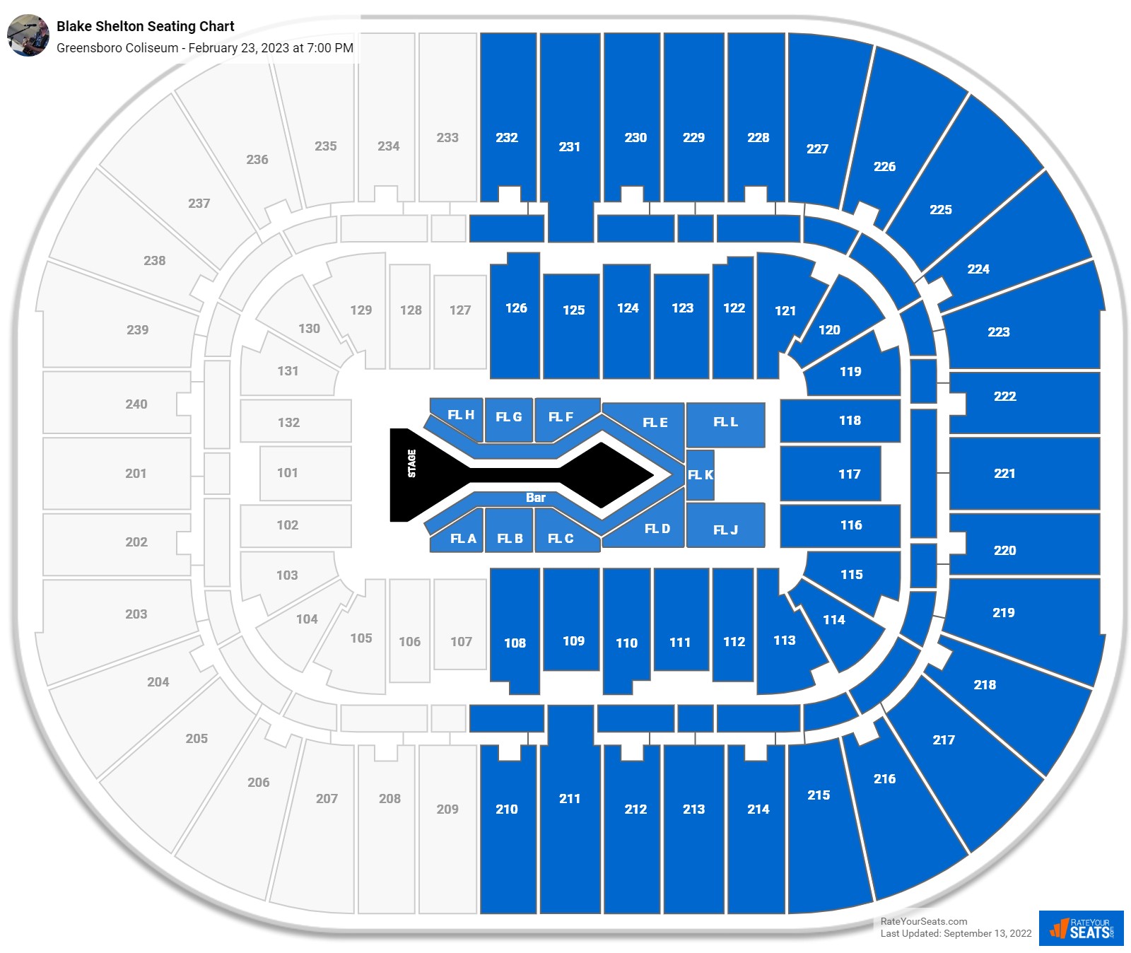 Greensboro Coliseum Seating Chart Florida Line Elcho Table