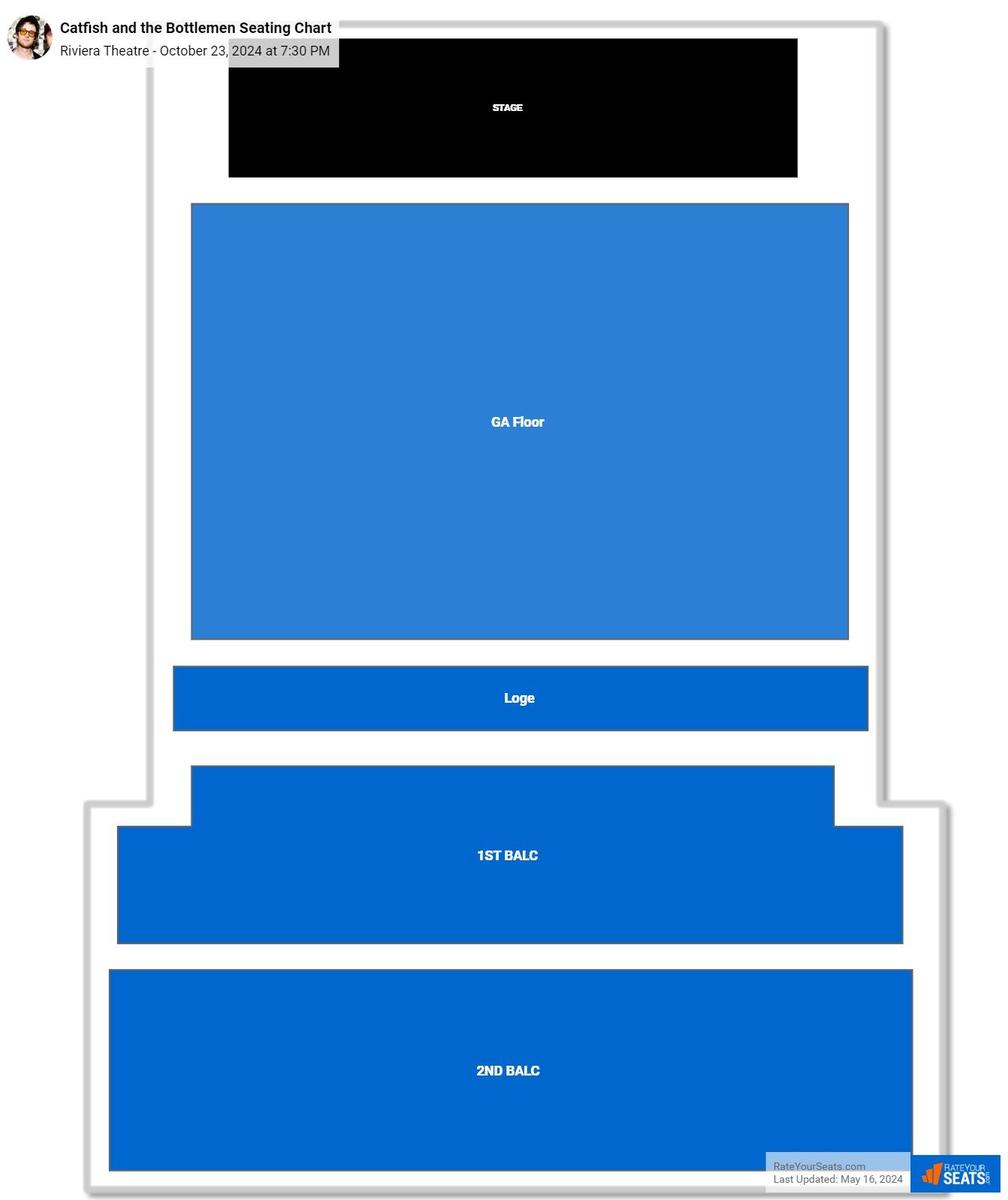 Riviera Theatre Seating Chart - RateYourSeats.com