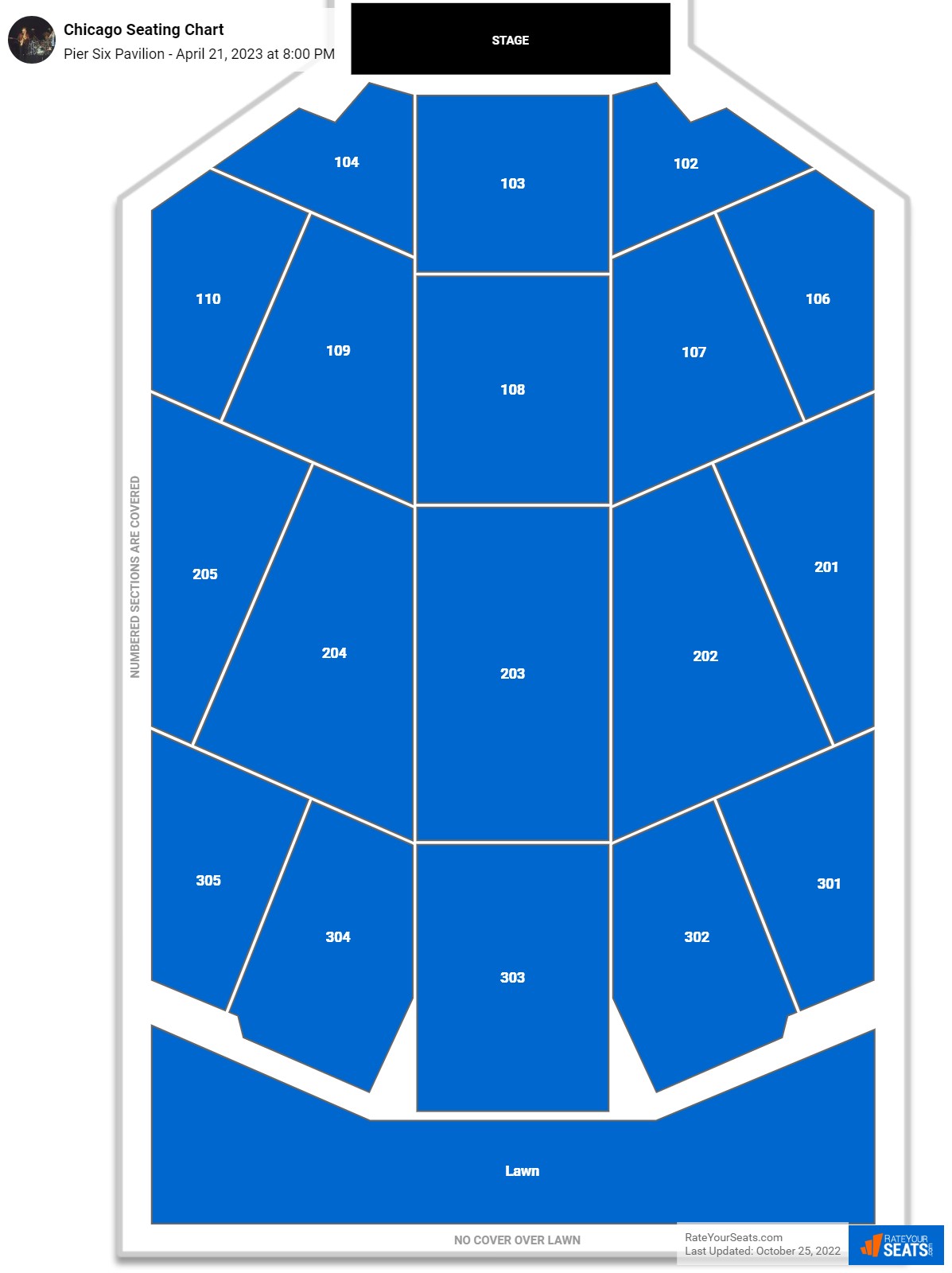 Pier 6 Baltimore Seating Chart