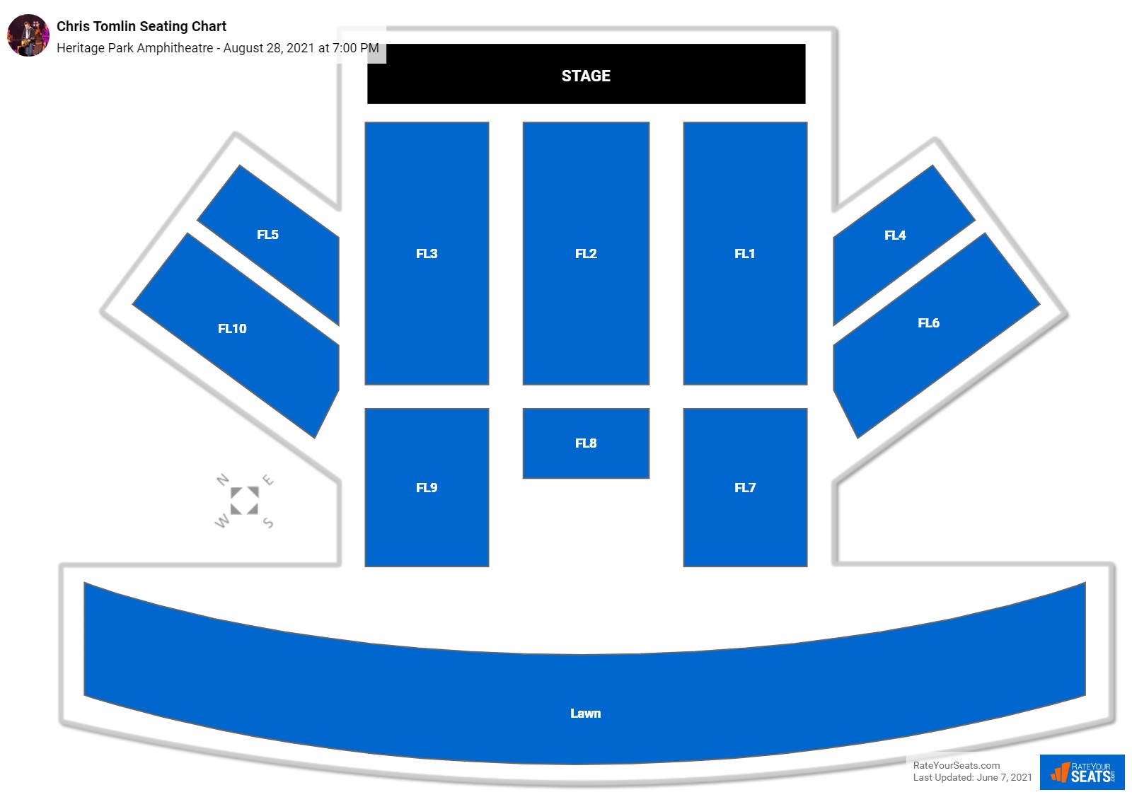 Heritage Park Amphitheatre Seating Chart - RateYourSeats.com