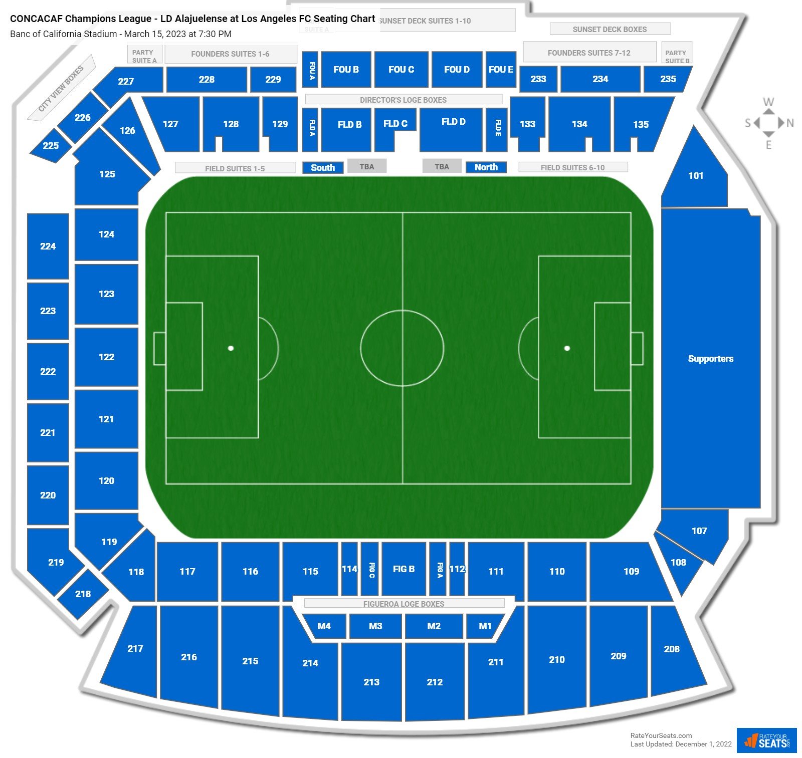 BMO Stadium Concert Seating Chart