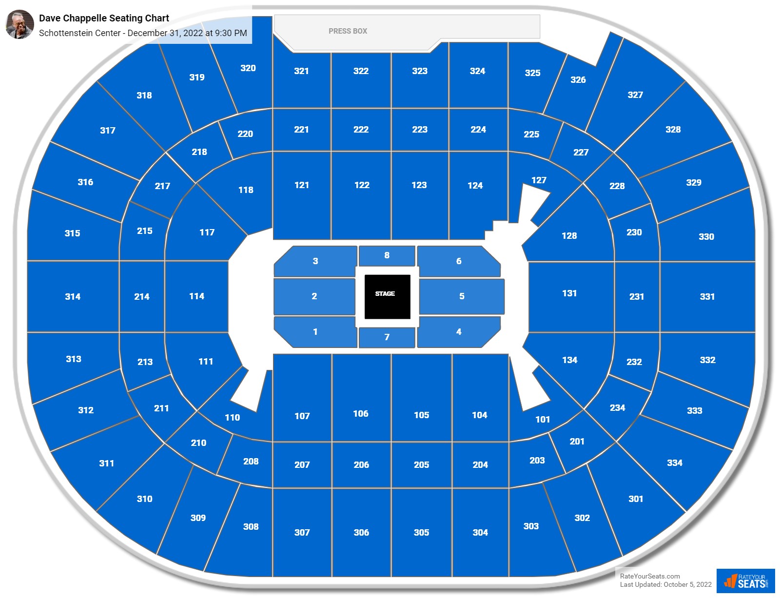 Schottenstein Center Concert Seating Chart