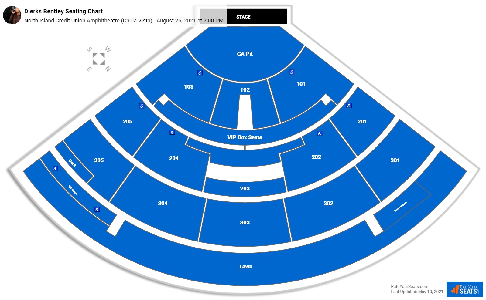 Northerly Island Chicago Seating Chart