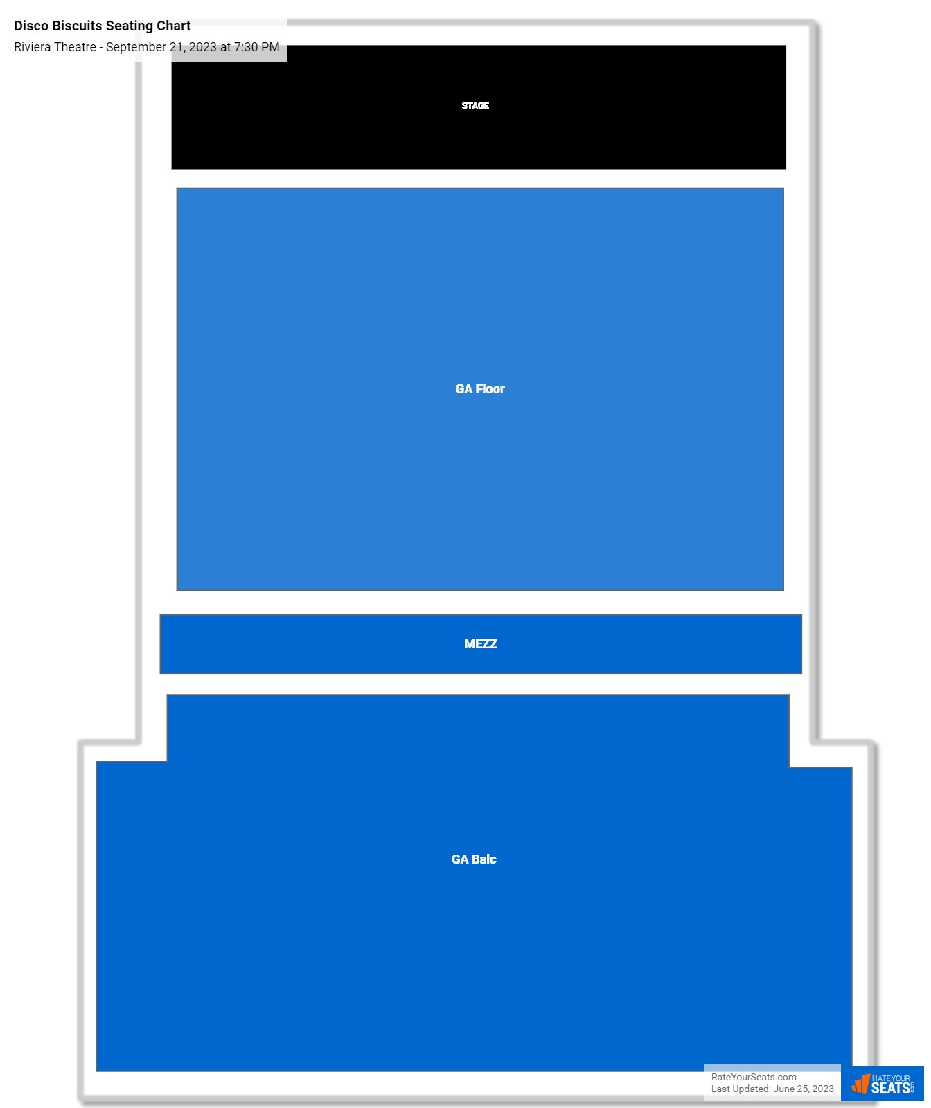 Riviera Theatre Seating Chart