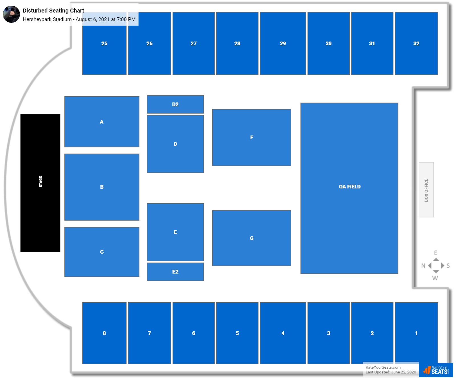 Hershey Theatre Seating Chart