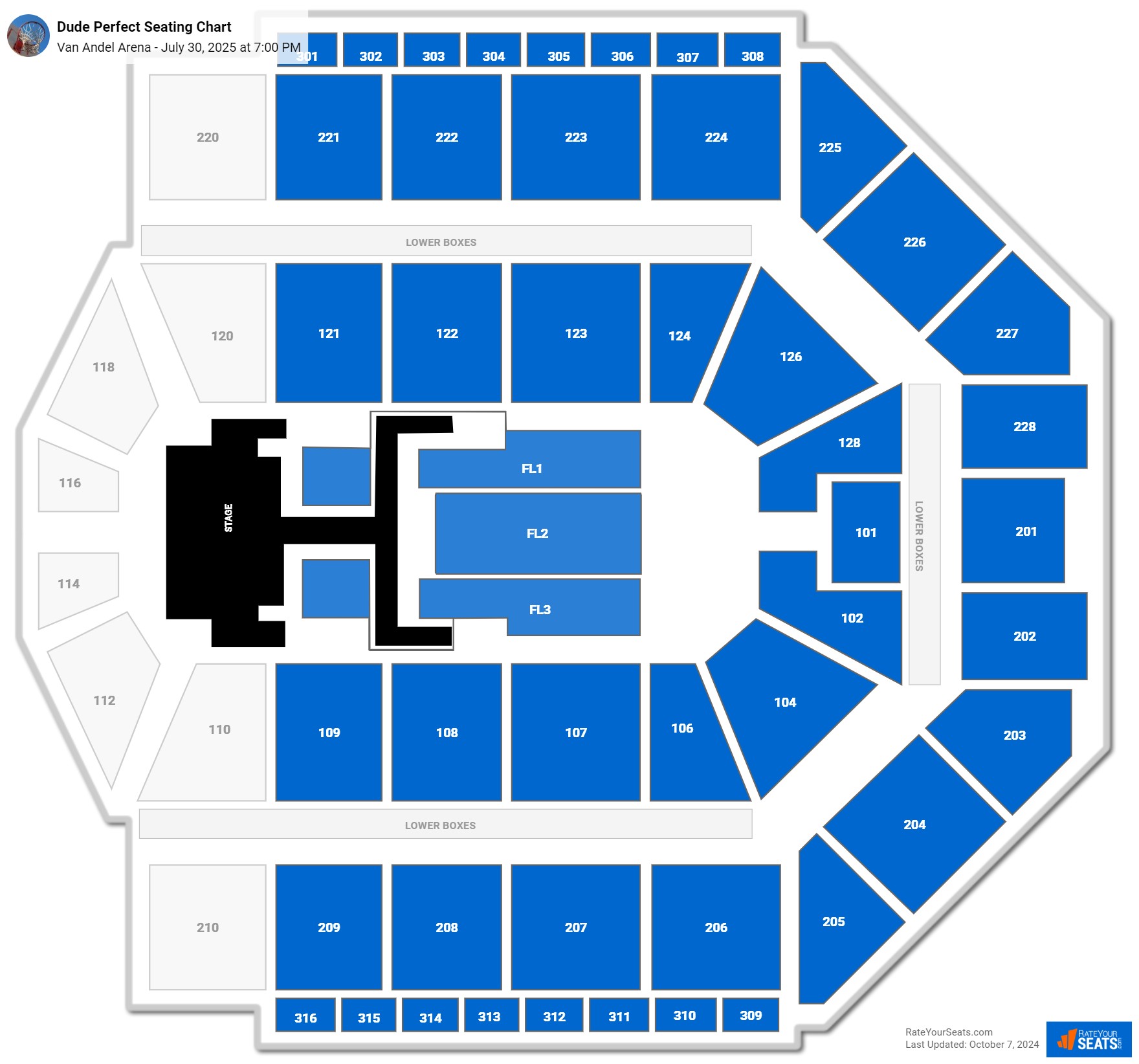 Van Andel Arena Seating Chart