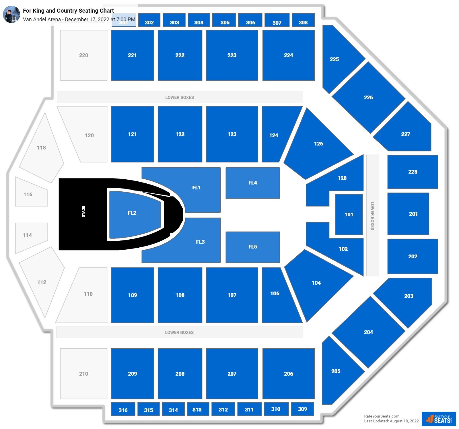 Van Andel Arena Seating Chart