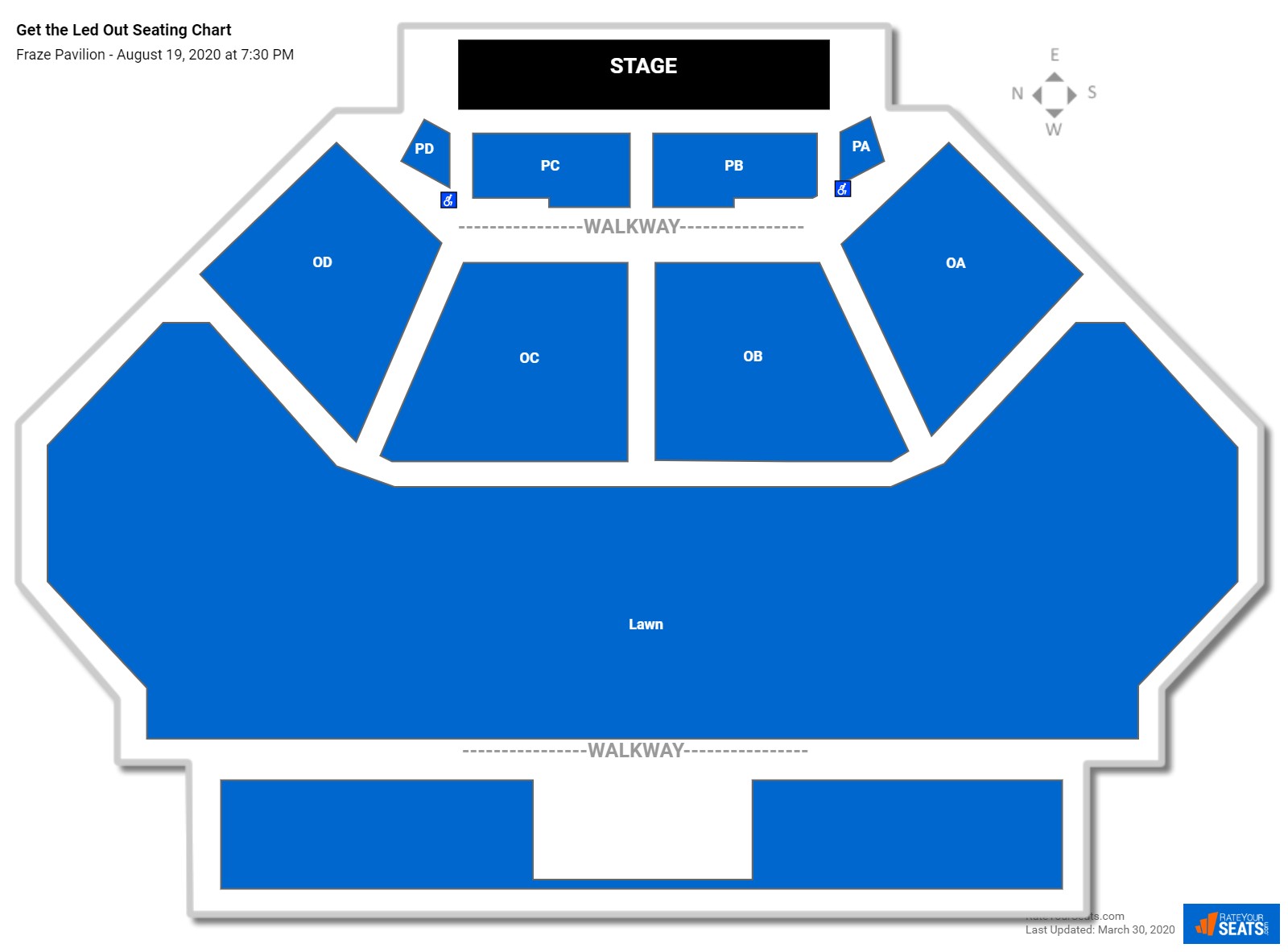 The Fraze Complete Concert Lineup