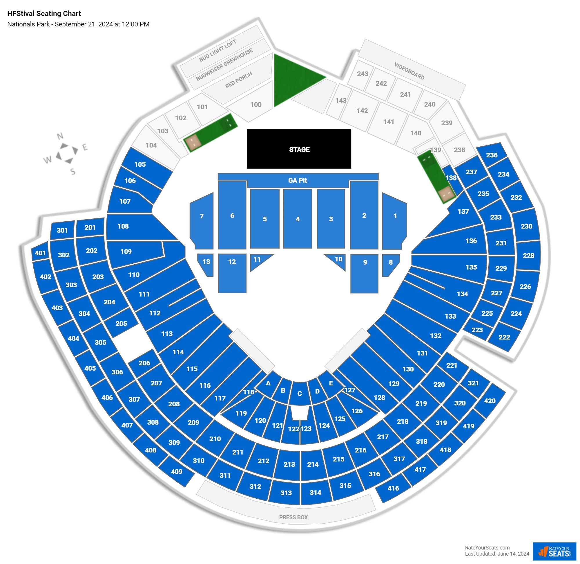 Hfstival 2024 Nationals Park Tickets Naomi Virgina