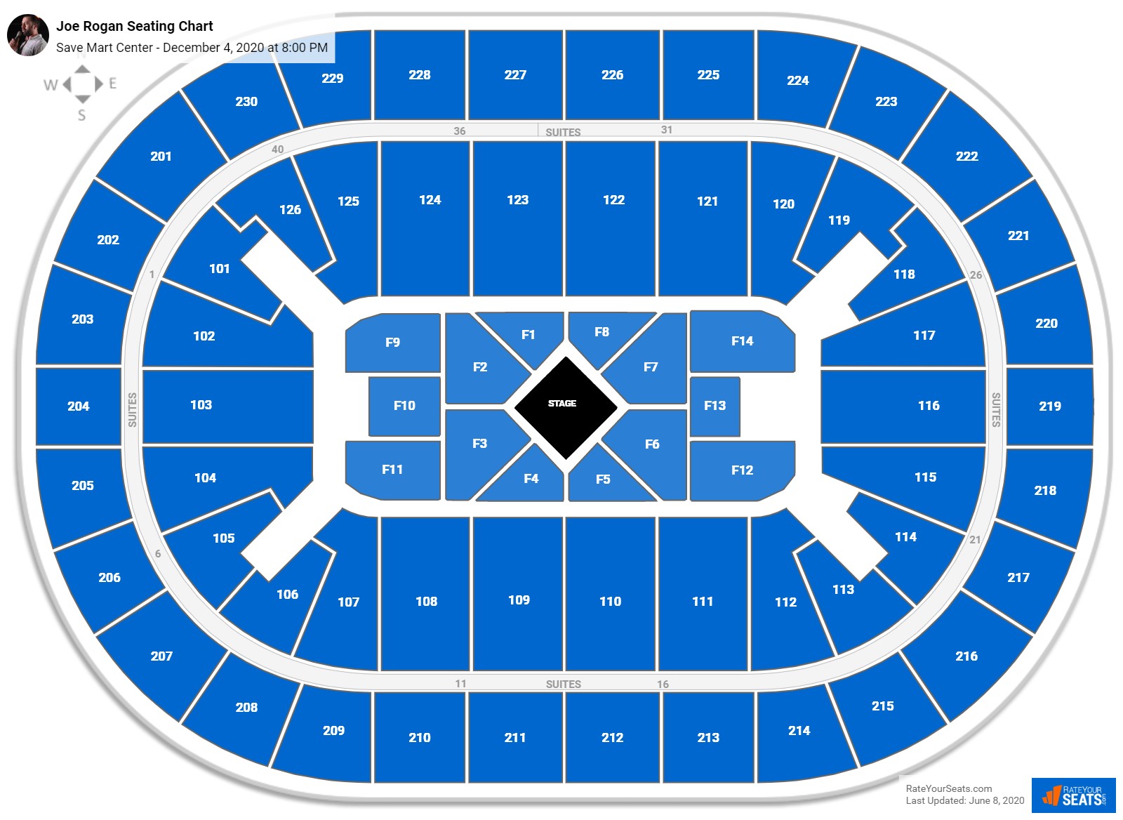 save-mart-center-seating-chart-rateyourseats