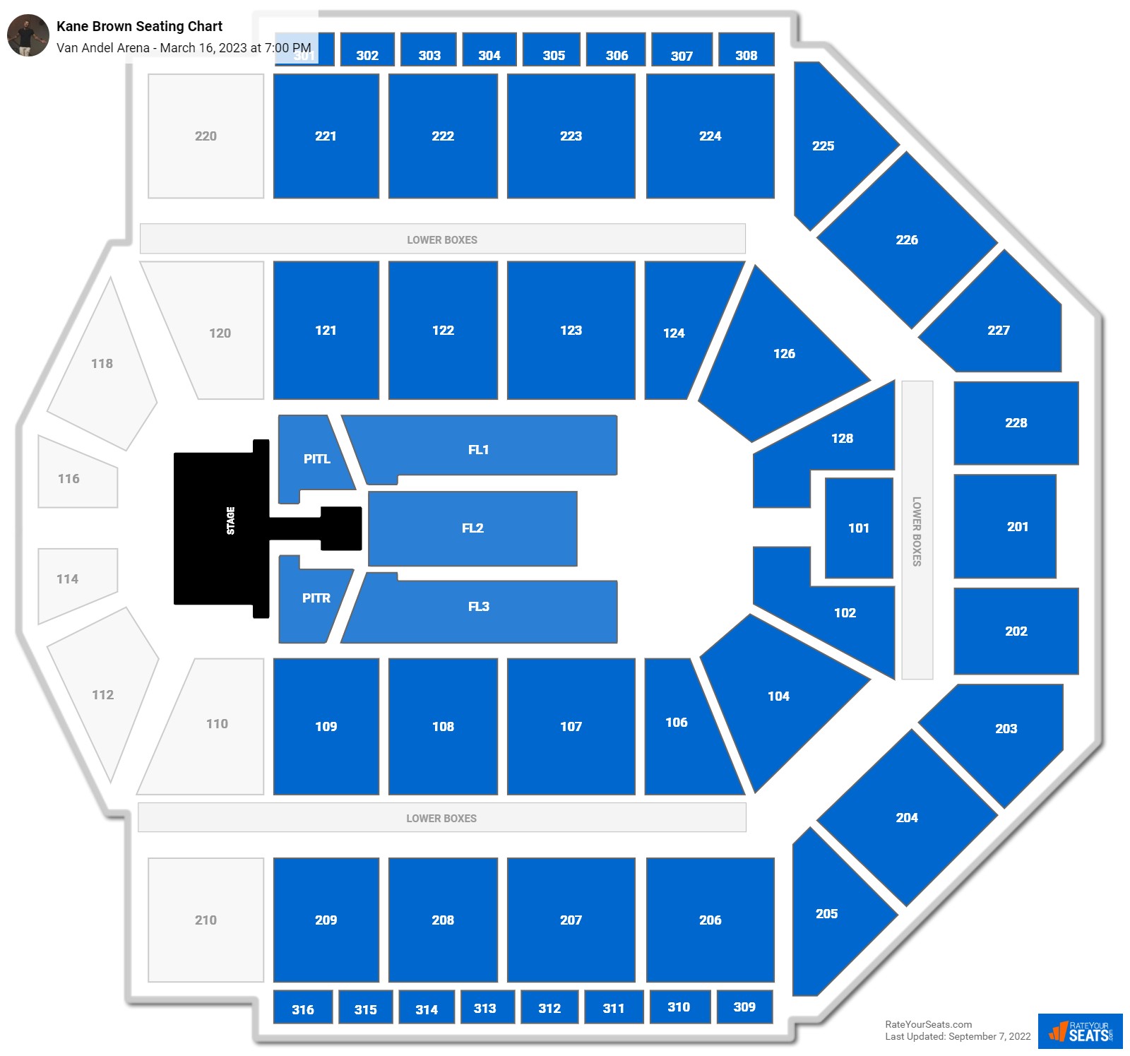 Van Andel Arena Seating Chart