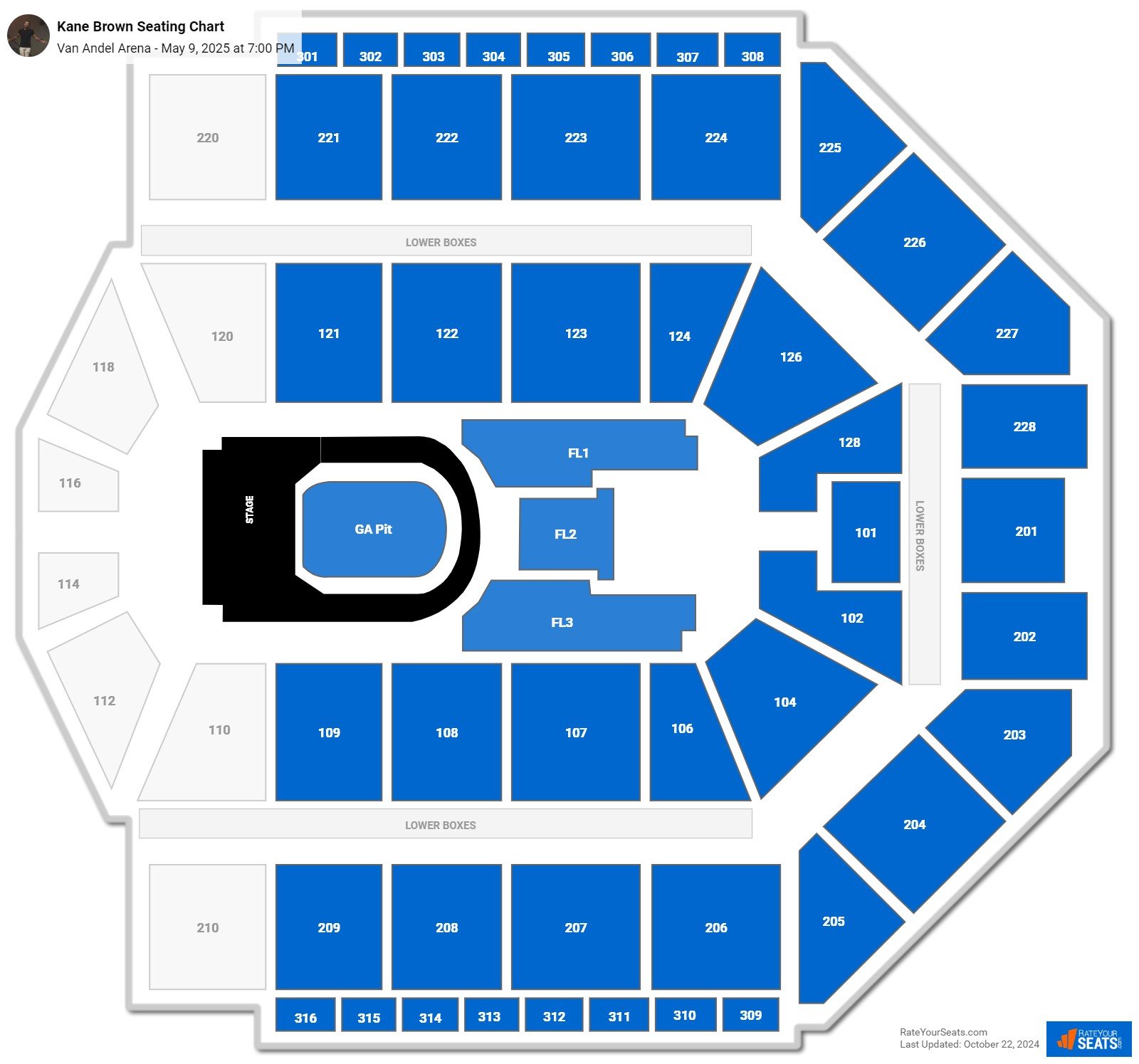 Van Andel Arena Seating Chart