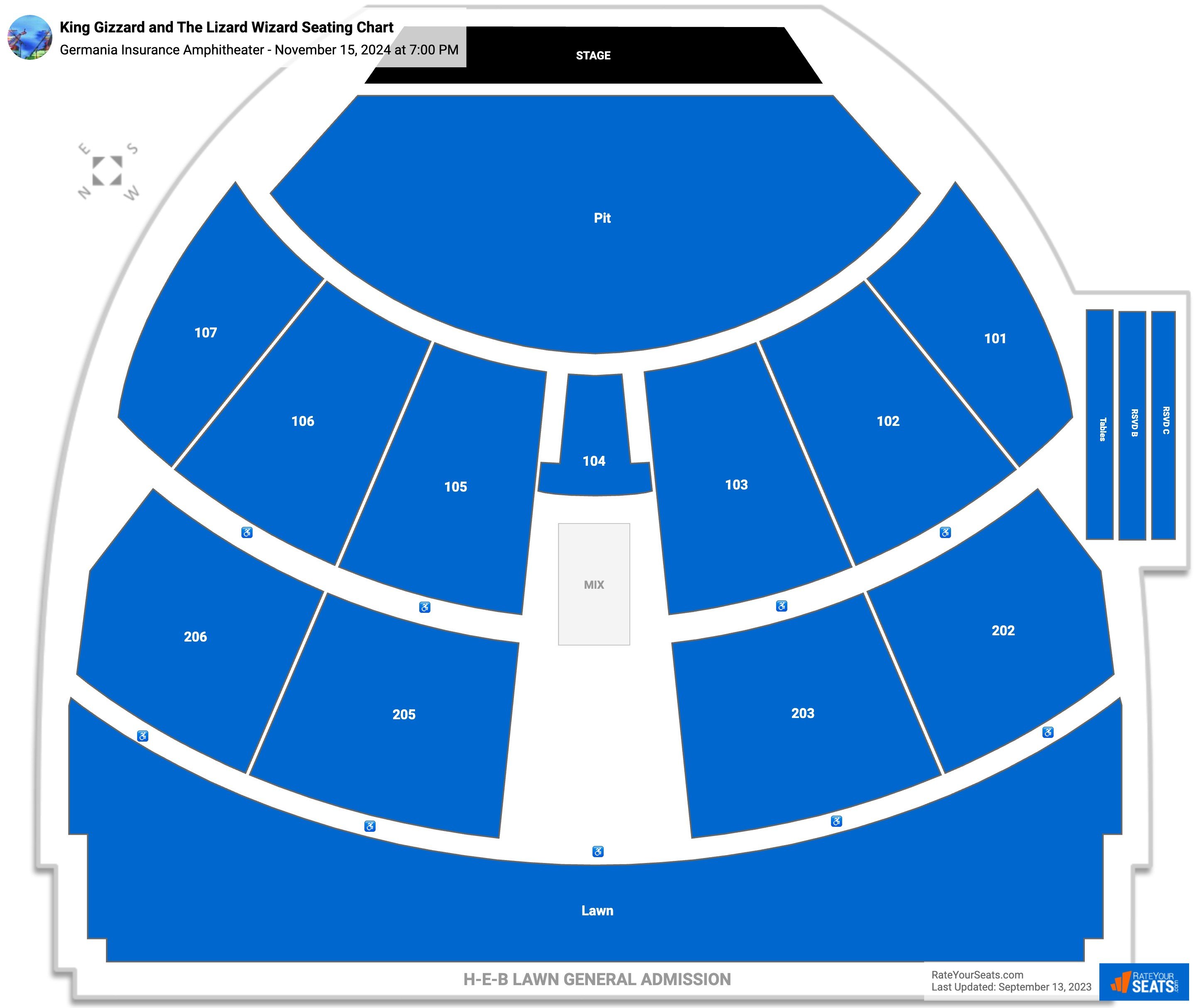 Giant Center - Interactive Seating Chart